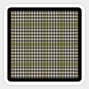 Burns Check Plaid Tartan Scottish Sticker